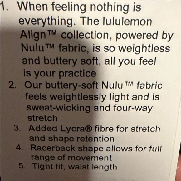 Lululemon Waist-Length RB Tank - Picture 6 of 6